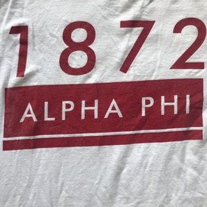 Gildan Tops - Alpha Phi Shirt Gildan Tops - Alpha Phi Shirt